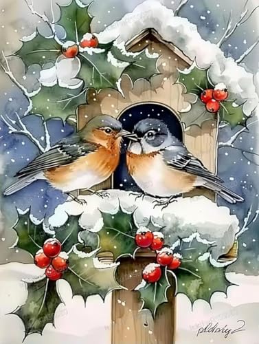 Holz-Puzzle, Winterschnee-Vögel, 500 Teile, 500-teiliges Puzzle, 38,1 x 50,8 cm, lustige Indoor-Aktivität, Geschenkposter, Geduldsteigerung, Stressabbau, Geschenke Holz-Puzzle, Winterschnee-Vögel, 500 Teile, 500-teiliges Puzzle, 38,1 x 50,8 cm, lustige Indoor-Aktivität, Geschenkposter, Geduldsteigerung, Stressabbau, Geschenke von RMSGOZO