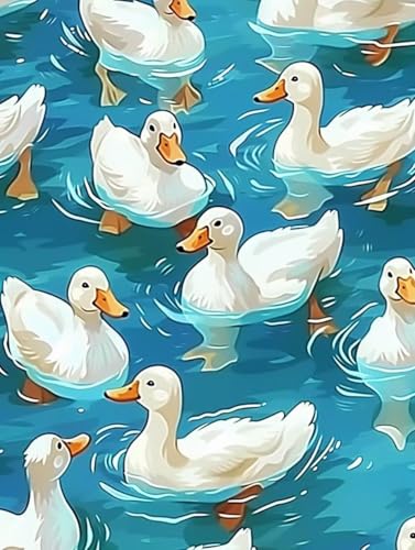 Holzpuzzle mit weißen Enten, 1000 Teile, 1000 Teile, 50,8 x 76,2 cm, lustige Indoor-Aktivität, Geschenkposter, Geduldsteigerung, Stressabbau-Geschenke Holzpuzzle mit weißen Enten, 1000 Teile, 1000 Teile, 50,8 x 76,2 cm, lustige Indoor-Aktivität, Geschenkposter, Geduldsteigerung, Stressabbau-Geschenke von RMSGOZO