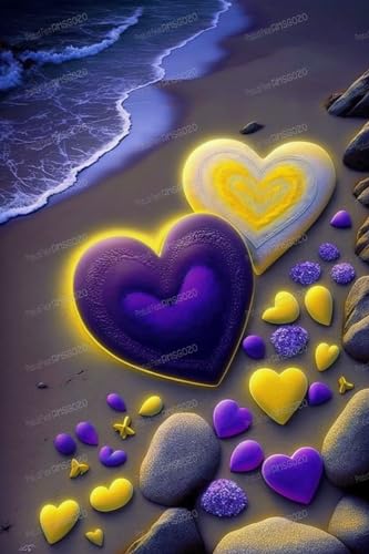 Landschaftspuzzle 500 Teile für Erwachsene und Kinder - Love Beach - Lebendige Illustrationen Qualitätspuzzles - Tolle Geschenke für Puzzle-Liebhaber - Raumdekor Landschaftspuzzle 500 Teile für Erwachsene und Kinder - Love Beach - Lebendige Illustrationen Qualitätspuzzles - Tolle Geschenke für Puzzle-Liebhaber - Raumdekor von RMSGOZO