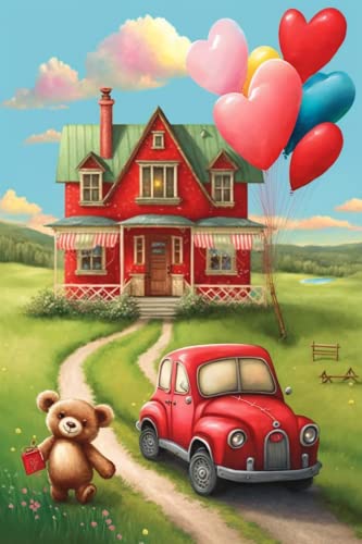 Love Balloon Villa 70 Teile Puzzles - Cartoon Red Car Jigsaw Puzzle für Anfänger, jedes Stück ist einzigartig, beste Geschenke für Familie Love Balloon Villa 70 Teile Puzzles - Cartoon Red Car Jigsaw Puzzle für Anfänger, jedes Stück ist einzigartig, beste Geschenke für Familie von RMSGOZO