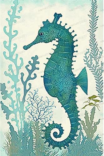 Ocean Seepferdchen 500 Teile Puzzles Box 38,1 x 50,8 cm – Cartoon-Tier-Puzzle – mit Alphabet auf der Rückseite und Poster, beste Wahl für Erwachsene zum Entspannen oder als Geschenk Ocean Seepferdchen 500 Teile Puzzles Box 38,1 x 50,8 cm – Cartoon-Tier-Puzzle – mit Alphabet auf der Rückseite und Poster, beste Wahl für Erwachsene zum Entspannen oder als Geschenk von RMSGOZO