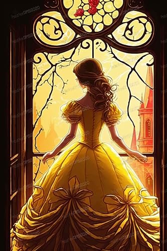 Prinzessin am Fenster 70 Teile Puzzles - Spaß Puzzle für Erwachsene und Kinder - Kommt mit einem Poster für eine bessere Fertigstellung, beste Wahl für Eltern-Kind-Spiele, Wanddekoration Prinzessin am Fenster 70 Teile Puzzles - Spaß Puzzle für Erwachsene und Kinder - Kommt mit einem Poster für eine bessere Fertigstellung, beste Wahl für Eltern-Kind-Spiele, Wanddekoration von RMSGOZO