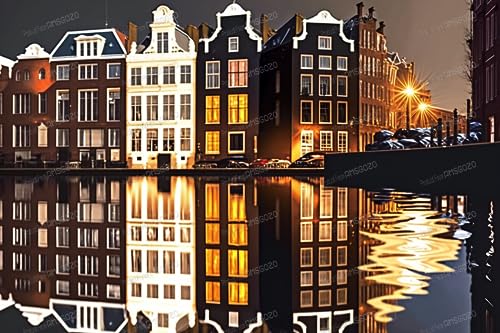 Puzzle 500 Teile - Pariser Funkelnde Architektur - See 3D Holzpuzzles für Erwachsene, herausforderndes Puzzle, für Wohnzimmer Dekor & Geschenke Puzzle 500 Teile - Pariser Funkelnde Architektur - See 3D Holzpuzzles für Erwachsene, herausforderndes Puzzle, für Wohnzimmer Dekor & Geschenke von RMSGOZO