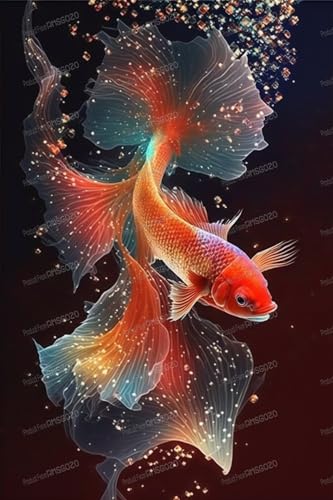 Puzzle für Erwachsene, 500 Teile, Sternenlicht-Goldfisch, Holz-Puzzle, 500 Teile, lebendige Illustrationen, Puzzles, Spielzeug, anspruchsvolles Brainstorming, perfekt für Puzzle-Enthusiasten, 38,1 x Puzzle für Erwachsene, 500 Teile, Sternenlicht-Goldfisch, Holz-Puzzle, 500 Teile, lebendige Illustrationen, Puzzles, Spielzeug, anspruchsvolles Brainstorming, perfekt für Puzzle-Enthusiasten, 38,1 x von RMSGOZO