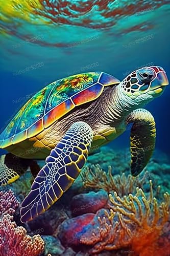 RMSGOZO 1000 Teile Puzzle für Kinder – Bunte Meeresschildkröte – Heimdekoration – schwierige Puzzle-Spiele & Spielzeug & Geschenke RMSGOZO 1000 Teile Puzzle für Kinder – Bunte Meeresschildkröte – Heimdekoration – schwierige Puzzle-Spiele & Spielzeug & Geschenke von RMSGOZO