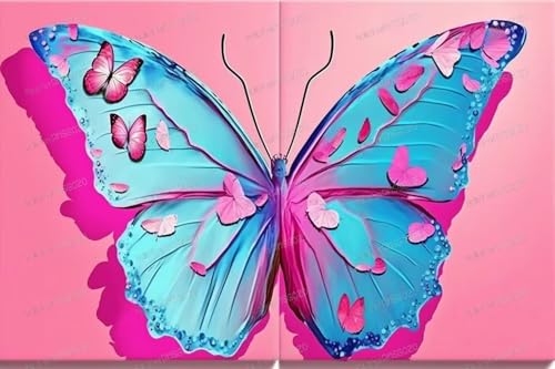 RMSGOZO 1000 Teile Puzzle für Kinder – Puderblauer Schmetterling – Heimdekoration – moderne minimalistische Tierpuzzles Spiele & Spielzeug & Geschenke RMSGOZO 1000 Teile Puzzle für Kinder – Puderblauer Schmetterling – Heimdekoration – moderne minimalistische Tierpuzzles Spiele & Spielzeug & Geschenke von RMSGOZO