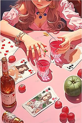 RMSGOZO 1000 Teile Puzzle für Kinder – Rosa Mädchen & Obstwein – Heimdekoration – Cartoon High Difficulty Puzzles Spiele & Spielzeug & Geschenke RMSGOZO 1000 Teile Puzzle für Kinder – Rosa Mädchen & Obstwein – Heimdekoration – Cartoon High Difficulty Puzzles Spiele & Spielzeug & Geschenke von RMSGOZO