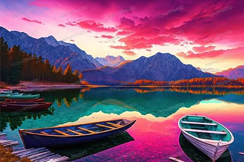 RMSGOZO 500-teiliges Puzzle für Kinder – bunter Wolkensee & Boote – Heimdekoration – Puzzle-Spiele mit hohem Schwierigkeitsgrad & Spielzeug & Geschenke RMSGOZO 500-teiliges Puzzle für Kinder – bunter Wolkensee & Boote – Heimdekoration – Puzzle-Spiele mit hohem Schwierigkeitsgrad & Spielzeug & Geschenke von RMSGOZO