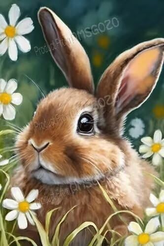 RMSGOZO 70 Teile Puzzle für Kinder - Brauner Hase & Gänseblümchen - Tierpuzzles - Schwierige Puzzles Spiele & Spielzeug & Geschenke RMSGOZO 70 Teile Puzzle für Kinder - Brauner Hase & Gänseblümchen - Tierpuzzles - Schwierige Puzzles Spiele & Spielzeug & Geschenke von RMSGOZO