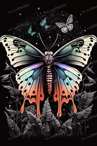 RMSGOZO Puzzle 1000 Teile - Sternenhimmel Motte Schmetterling - 3D Holzpuzzles für Erwachsene, herausforderndes Puzzle, perfekt für Home Entertainment RMSGOZO Puzzle 1000 Teile - Sternenhimmel Motte Schmetterling - 3D Holzpuzzles für Erwachsene, herausforderndes Puzzle, perfekt für Home Entertainment von RMSGOZO
