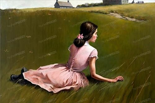 RMSGOZO Puzzle 500 Teile – Wiese Rosa Kleid Mädchen – 3D Holzpuzzles für Erwachsene, herausforderndes Puzzle, perfekt für Home Entertainment RMSGOZO Puzzle 500 Teile – Wiese Rosa Kleid Mädchen – 3D Holzpuzzles für Erwachsene, herausforderndes Puzzle, perfekt für Home Entertainment von RMSGOZO