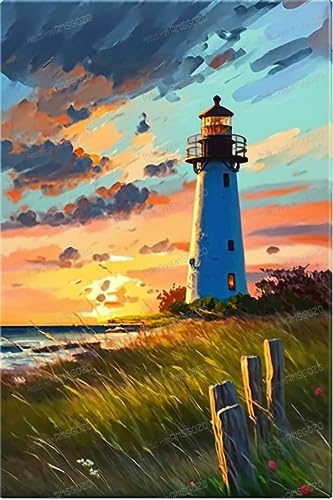 RMSGOZO Sonnenuntergang-Leuchtturm-Puzzles für Erwachsene, 1000 Teile, Ölgemälde, Landschaft, Holzpuzzles, tolles Spielzeug für Kinder und Heimdekoration RMSGOZO Sonnenuntergang-Leuchtturm-Puzzles für Erwachsene, 1000 Teile, Ölgemälde, Landschaft, Holzpuzzles, tolles Spielzeug für Kinder und Heimdekoration von RMSGOZO