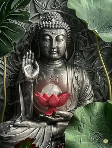 Red Lotus Buddha Holz-Puzzle, 1000 Teile, 1000 Teile, 50,8 x 76,2 cm, lustige Indoor-Aktivität, Geschenkposter, Geduldsteigerung, Stressabbau, Geschenke Red Lotus Buddha Holz-Puzzle, 1000 Teile, 1000 Teile, 50,8 x 76,2 cm, lustige Indoor-Aktivität, Geschenkposter, Geduldsteigerung, Stressabbau, Geschenke von RMSGOZO