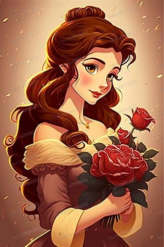Rosenprinzessin 500 Teile Puzzles - Cartoon Holzpuzzle für Kinder - Hergestellt aus umweltfreundlichen Materialien, jedes Stück ist einzigartig - für Wanddekoration Geschenke Rosenprinzessin 500 Teile Puzzles - Cartoon Holzpuzzle für Kinder - Hergestellt aus umweltfreundlichen Materialien, jedes Stück ist einzigartig - für Wanddekoration Geschenke von RMSGOZO