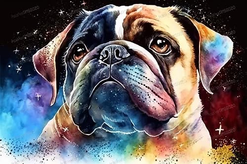 Tier-Puzzles für Kinder, 1000 Teile, buntes Sternenmops-Puzzle, umweltfreundliches 3D-Puzzle, interaktives Puzzle, Spielzeug, Teenager, jedes Stück ist einzigartig Tier-Puzzles für Kinder, 1000 Teile, buntes Sternenmops-Puzzle, umweltfreundliches 3D-Puzzle, interaktives Puzzle, Spielzeug, Teenager, jedes Stück ist einzigartig von RMSGOZO