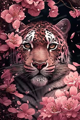 Tierpuzzles 70 Teile Puzzle für Erwachsene und Kinder - Sakura Tiger - Lebendige Illustrationen Qualitätspuzzles - Tolle Geschenke für Puzzle-Liebhaber - für Raumdekor Tierpuzzles 70 Teile Puzzle für Erwachsene und Kinder - Sakura Tiger - Lebendige Illustrationen Qualitätspuzzles - Tolle Geschenke für Puzzle-Liebhaber - für Raumdekor von RMSGOZO