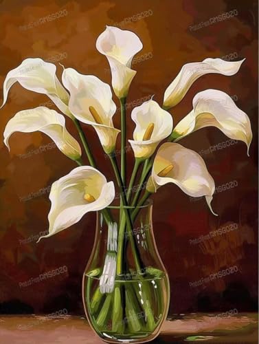 Vintage White Calla Lily Wooden Jigsaw Puzzles 1000 Pieces - 1000 Piece Jigsaw Puzzle 20 X 30 Inches, Fun Indoor Activity - Gift Poster, Geduld Enhancing Stress Relief Gifts Vintage White Calla Lily Wooden Jigsaw Puzzles 1000 Pieces - 1000 Piece Jigsaw Puzzle 20 X 30 Inches, Fun Indoor Activity - Gift Poster, Geduld Enhancing Stress Relief Gifts von RMSGOZO