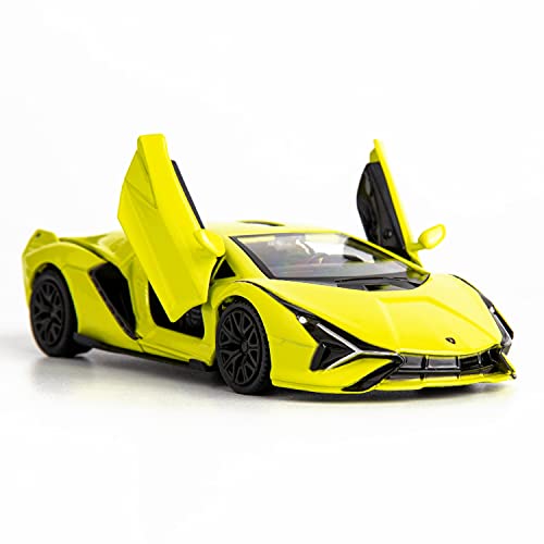 RMZ City Sián FKP37 Modell, Maßstab 1/36, aus Zinklegierung, Spielzeugauto für Kinder, Rückziehfahrzeuge, Spielzeugauto für Kleinkinder, Kinder, Jungen, Mädchen, Geschenk von RMZ City