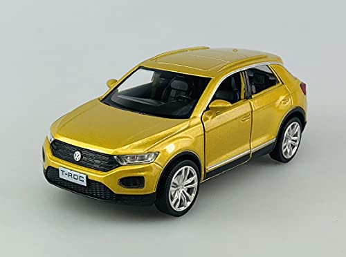 RMZ City VW Volkswagen T-ROC Gold 1:32 Diecast Metal Modell Auto von RMZ City