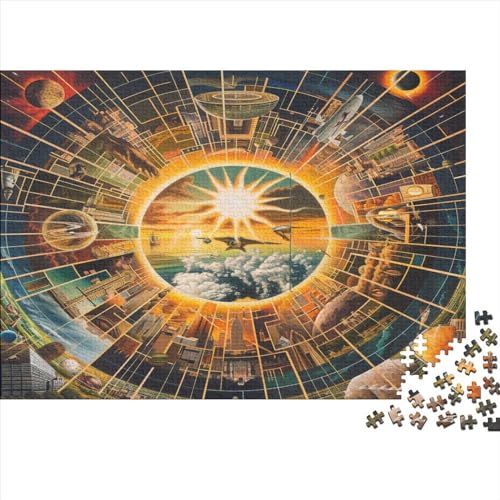Bildcollage Puzzle 1000 Teile Erwachsener Kniffel Spaß Für Die Ganze Familie - Abwechslungsreiche 1000 Puzzleteilige Motive Puzzle Erwachsene, Puzzel 1000pcs (75x50cm) von RNDKAUUIE