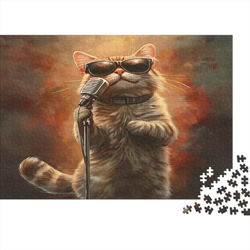 RNDKAUUIE Die Katze in der Performance Puzzlespiel 1000 Teile, Geschicklichkeitsspiel Für Die Ganze Familie, Puzzle Erwachsene 1000 Teile Puzzel 1000pcs (75x50cm) RNDKAUUIE Die Katze in der Performance Puzzlespiel 1000 Teile, Geschicklichkeitsspiel Für Die Ganze Familie, Puzzle Erwachsene 1000 Teile Puzzel 1000pcs (75x50cm) von RNDKAUUIE