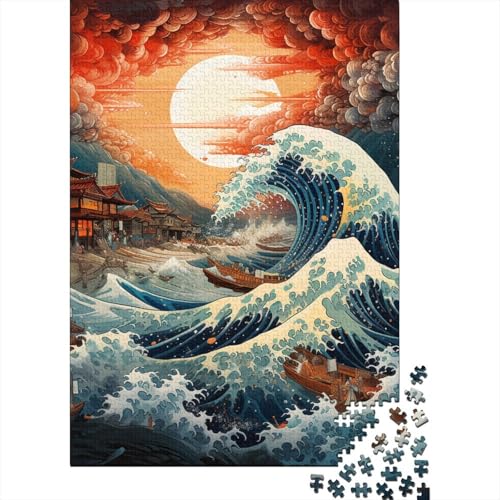 Japanischer Müllstil Puzzle 1000 Teile Schwer Puzzle Spielzeug Lernspiel Impossible Herausforderungsspielzeug Für Erwachsene Und Kinder Ab 14 Jahren 1000pcs (75x50cm) von RNDKAUUIE