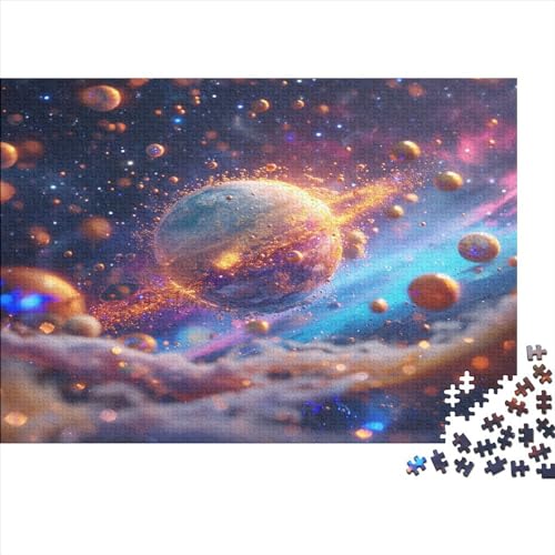 Planet Puzzlespiel 1000 Teile Jigsaw Puzzle 1000 Puzzle FüR Erwachsene Kinder Senioren Erwachsenen Puzzlespiel Puzzel 1000pcs (75x50cm) von RNDKAUUIE