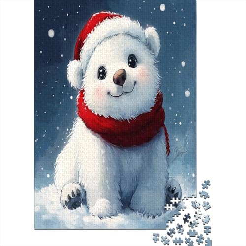 Weihnachten süß Puzzles1000 Teile, Puzzle Für Erwachsene, Geschicklichkeitsspiel Für Die Ganze Familie, Klassische Puzzle,Geburtstagsgeschenk Erwachsenen Puzzlespiel Puzzel 1000pcs (75x50cm) von RNDKAUUIE