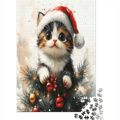 RNDKAUUIE Weihnachtliche Puzzle 1000 Teile Klassisch für Erwachsene 1000pcs (75x50cm) Karton von RNDKAUUIE