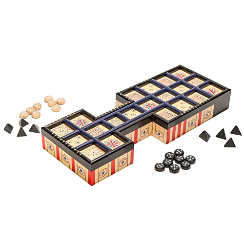 RNK Gaming The Royal Game of Ur Brettspiel – Ancient Strategy Board Game for 2 Players, Fast-Paced and Easy to Learn, Over 4500 Years Old RNK Gaming The Royal Game of Ur Brettspiel – Ancient Strategy Board Game for 2 Players, Fast-Paced and Easy to Learn, Over 4500 Years Old von RNK Gaming