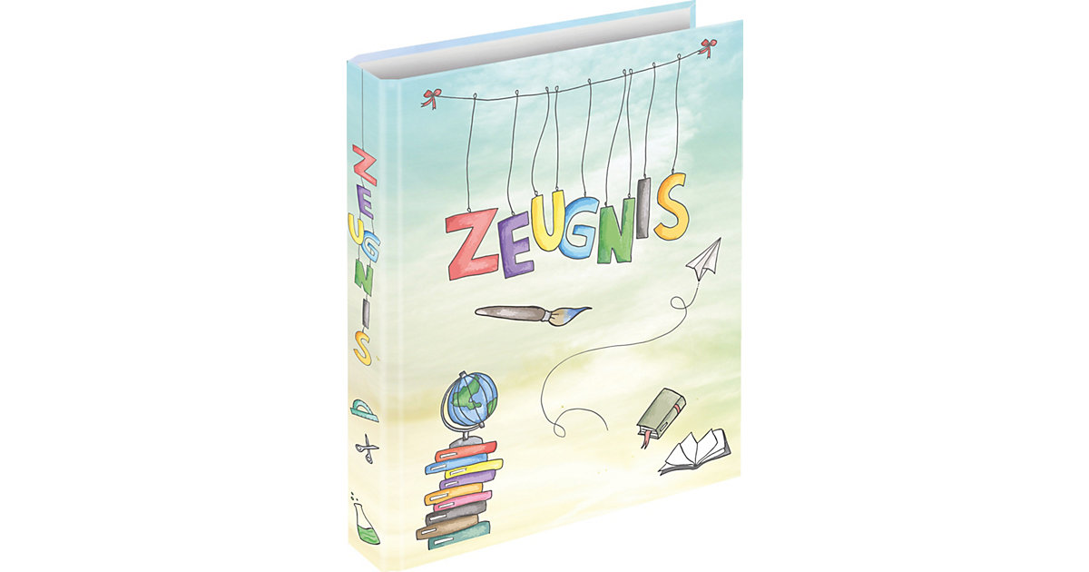 Zeugnismappe/Ringbuch Schooldoodle A4 mehrfarbig von RNK Verlag