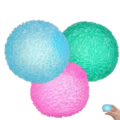 3 Stück Antistress Spielzeug, Stressball, Antistressball, Sensorisches Quetschspielzeug, Anti Stress Bälle Squishy Fidget Toys Sensory Toy Squeeze Balls for Kids Sensorik Spielzeug, für Fokus und Ents 3 Stück Antistress Spielzeug, Stressball, Antistressball, Sensorisches Quetschspielzeug, Anti Stress Bälle Squishy Fidget Toys Sensory Toy Squeeze Balls for Kids Sensorik Spielzeug, für Fokus und Ents von RNXSIB