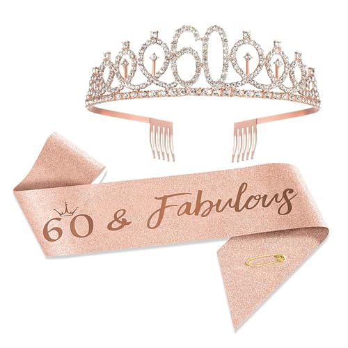 Geburtstagskrone Frau, SchäRpe Geburtstag, Birthday Girl SchäRpe, Rose Gold Krone Geburtstag Frau, Geburtstag SchäRpe, GeburtstagsschäRpe, Krone 60 Geburtstag Frau, FüR Birthday Party Dekorationen Geburtstagskrone Frau, SchäRpe Geburtstag, Birthday Girl SchäRpe, Rose Gold Krone Geburtstag Frau, Geburtstag SchäRpe, GeburtstagsschäRpe, Krone 60 Geburtstag Frau, FüR Birthday Party Dekorationen von RNXSIB