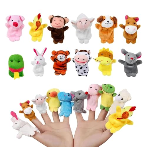 12Pcs Fingerpuppen, Fingerpuppen Für Kinder, Fingerpuppen Baby, Kleine Spielzeug, Für Niedliche Finger Puppen Requisiten Figuren Neuheit Spielzeug Geschenk Für Kinder Fingerpuppen 12Pcs Fingerpuppen, Fingerpuppen Für Kinder, Fingerpuppen Baby, Kleine Spielzeug, Für Niedliche Finger Puppen Requisiten Figuren Neuheit Spielzeug Geschenk Für Kinder Fingerpuppen von RNXSIB