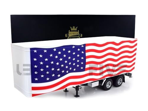 ROAD KINGS 1/18 - Truck Trailer Stars and Stripes RK180169USA von ROAD KINGS