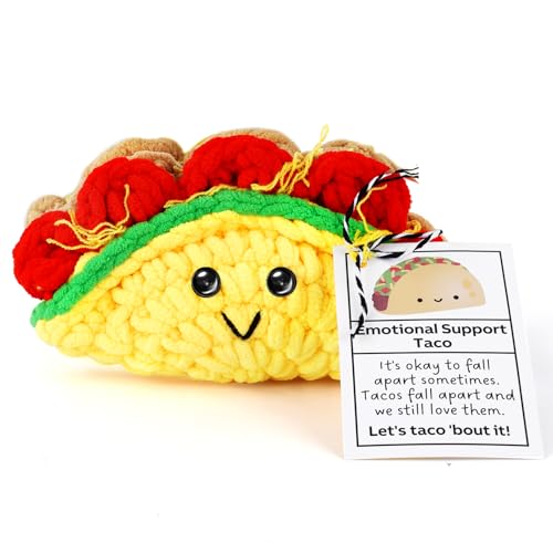 ROADDPMATE Crochet Plush Nuggets - Emotionale Unterstützung Geschenk für Frauen, lustige Bürodekoration, einzigartiges Geburtstags- & Abschiedsgeschenk für Kollegen, Mitarbeiter, Autodekoration ROADDPMATE Crochet Plush Nuggets - Emotionale Unterstützung Geschenk für Frauen, lustige Bürodekoration, einzigartiges Geburtstags- & Abschiedsgeschenk für Kollegen, Mitarbeiter, Autodekoration von ROADDPMATE