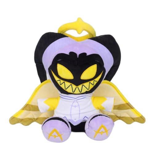 ROADDPMATE Hazbin Hotel Plush, Angel Dust Plushies Toys, Soft Stuffed Hazbin Hotel Character Figure Doll for Fans (Adam_9.84 Inch,normal) von ROADDPMATE