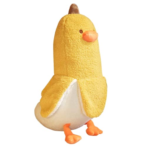 ROADDPMATE Napacoh Banana Duck Plush Toy - Cute Hugging Stuffed Animal for Girls and Boys (Yellow,19.7) von ROADDPMATE
