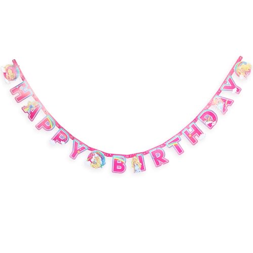 Girlande Barbie Dreamtopia 2 m Happy-Birthday Geburtstag Deko Party Banner Flag Girlande Barbie Dreamtopia 2 m Happy-Birthday Geburtstag Deko Party Banner Flag von ROB'S BALLOONS