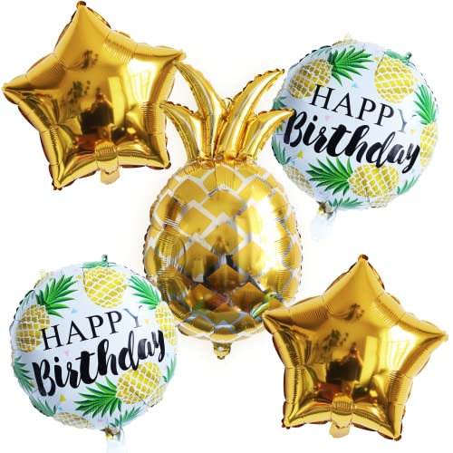 Luftballons Ananas Folien Helium Ballons 5 Stk. Sommer Cokcktail Party Pina Colada Geburtstag Luftballons Ananas Folien Helium Ballons 5 Stk. Sommer Cokcktail Party Pina Colada Geburtstag von ROB'S BALLOONS
