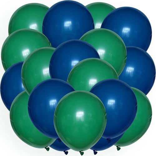 ROB'S BALLOONS Luftballons Dunkelblau Dunkelgrün Geburtstag 30 cm Party Deko Set Helium Luft Blau (50) ROB'S BALLOONS Luftballons Dunkelblau Dunkelgrün Geburtstag 30 cm Party Deko Set Helium Luft Blau (50) von ROB'S BALLOONS
