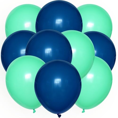 ROB'S BALLOONS Luftballons Dunkelblau Türkis Geburtstag 30 cm Party Deko Set Helium Luft Blau, Menge:25 ROB'S BALLOONS Luftballons Dunkelblau Türkis Geburtstag 30 cm Party Deko Set Helium Luft Blau, Menge:25 von ROB'S BALLOONS