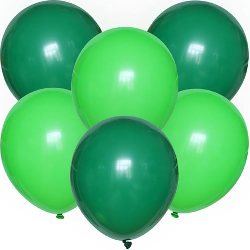 ROB'S BALLOONS Luftballons Grün Geburtstag 30 cm Party Deko Set Helium Luft Dunkel- Hellgrün, Menge:10 ROB'S BALLOONS Luftballons Grün Geburtstag 30 cm Party Deko Set Helium Luft Dunkel- Hellgrün, Menge:10 von ROB'S BALLOONS