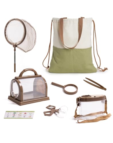 ROBOTIME Kids Explore Kit & Bug Catcher Kit, pädagogische Campingausrüstung für Kinder, Outdoor-Erkundungsset, Abenteuerspielzeug, Geschenk für Jungen und Mädchen im Alter von 3-12 Jahren ROBOTIME Kids Explore Kit & Bug Catcher Kit, pädagogische Campingausrüstung für Kinder, Outdoor-Erkundungsset, Abenteuerspielzeug, Geschenk für Jungen und Mädchen im Alter von 3-12 Jahren von ROBOTIME
