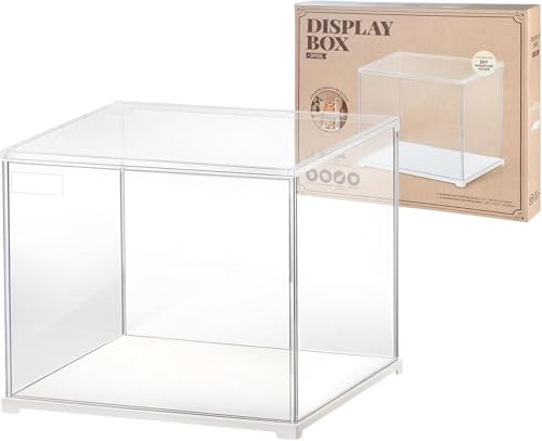 ROBOTIME Transparente Acryl Vitrine Staubbox 27×22×22.5 cm, Schaukasten für DIY Miniatur Haus Cathy's Flower House, Sam's Study, usw. ROBOTIME Transparente Acryl Vitrine Staubbox 27×22×22.5 cm, Schaukasten für DIY Miniatur Haus Cathy's Flower House, Sam's Study, usw. von ROBOTIME