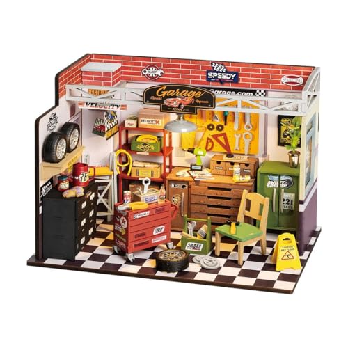 ROEDG165 Robotime DIY Haus Garage Werkstatt von ROBOTIME
