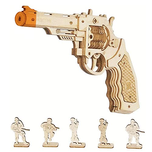 Robotime Corsac M60 3D Puzzle Holz Modellbausatz Erwachsene Spielzeugpistole - Mechanisches Gebäudemodellbausatz 3D Holzpuzzle für Kinder ab 14 Jahren Spielzeug für Männer Robotime Corsac M60 3D Puzzle Holz Modellbausatz Erwachsene Spielzeugpistole - Mechanisches Gebäudemodellbausatz 3D Holzpuzzle für Kinder ab 14 Jahren Spielzeug für Männer von ROBOTIME