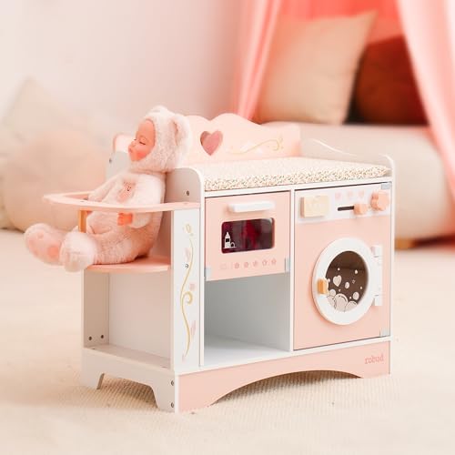 ROBUD Wickelstation WDH20 aus Holz für Babypuppen ROBUD Wickelstation WDH20 aus Holz für Babypuppen von ROBUD