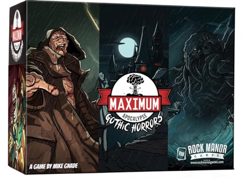 ROCK MANOR GAMES Maximum Apocalypse Gothic Horrors 2nd Edition von Rock Manor Games