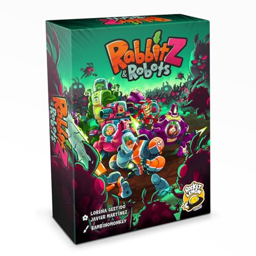 Juego de MESA RABBITZ and Robots PEGI 10 von ROCKET LEMON GAMES